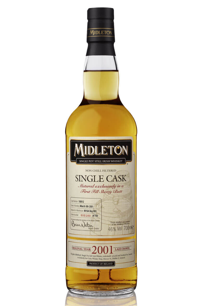 Midleton Single Cask 2001 #18812 15 Year Old 